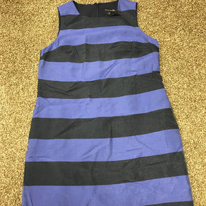 NWT Banana Republic Sleeveless Dress Striped SZ 12